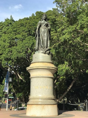 Statue of Queen Victoria by Joseph Edgar Boehm in 1879. Now located in Queen's Square, Sydney, Australia.