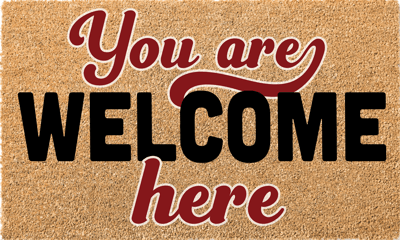 You are welcome here