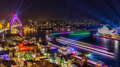 Vivid winter festival in Sydney