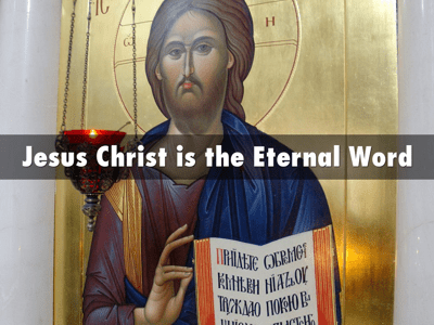 Jesus Christ is eternal - without beginning or end