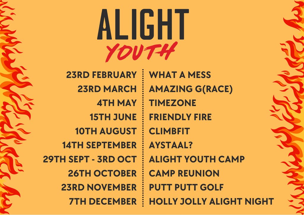 Alight Youth 2025 dates