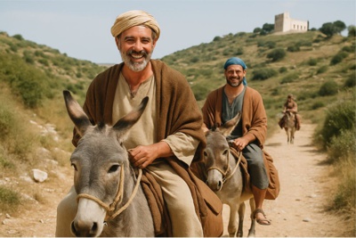 In ancient times donkeys were used for personal transport