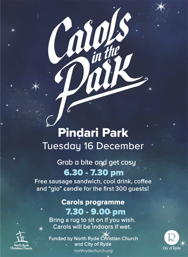 Carols in the Park - 16 December 2025 Carols in the Park - 16 December 2025